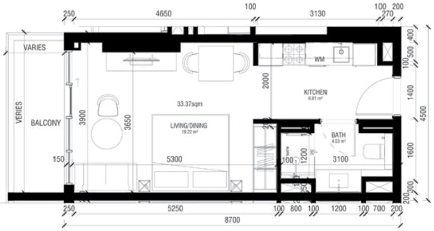 Floor Plans The Paragon by IGO - Studio 