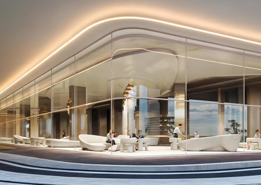 Spacious terraces