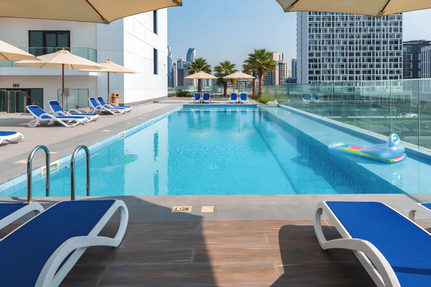 Indoor and outdoor swimming pools