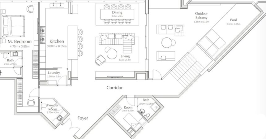 Floor Plans Regalia - 4 Bedrooms Penthouses