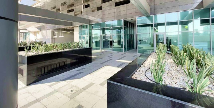 6 high-speed elevators